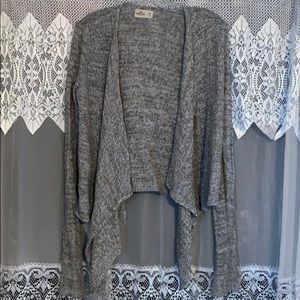 Gray Hollister Cardigan